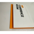 304 ss pintat de color tactil braille placa de rètol
